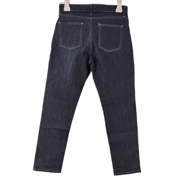 Blue Delta Men's Straight Leg Dark Denim Jean - Picture 3 of 5